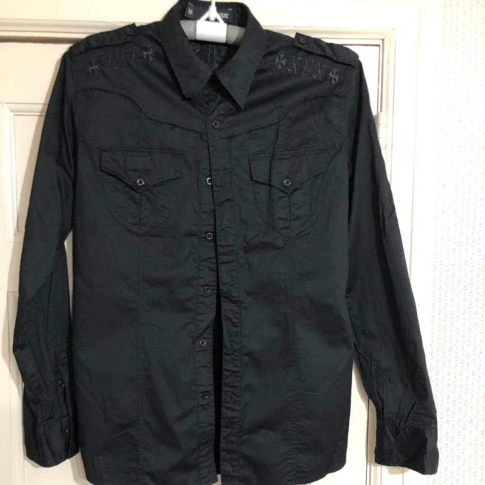 Monarchy Long Sleeve Button Down Shirt